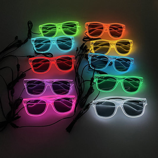 Led Goggles Cool Nightclub Performance Dance Party Props