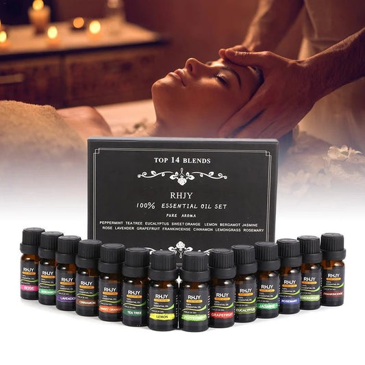 Diffusers Essential Oil - 14 (10ml) Bottle Set