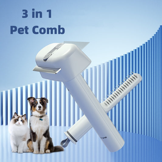 3in1 Pets Hair Unknotting Comb Hair Device Cat Pet Products
